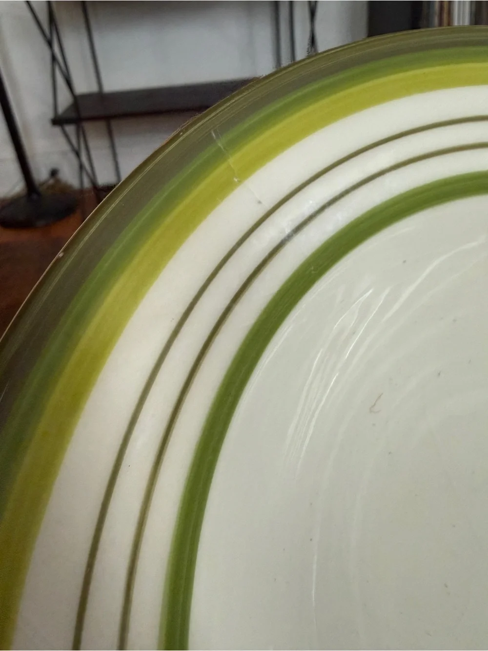 Green Stripe Ceramic Serving Bowls - crate & Barrel Portugal (2)